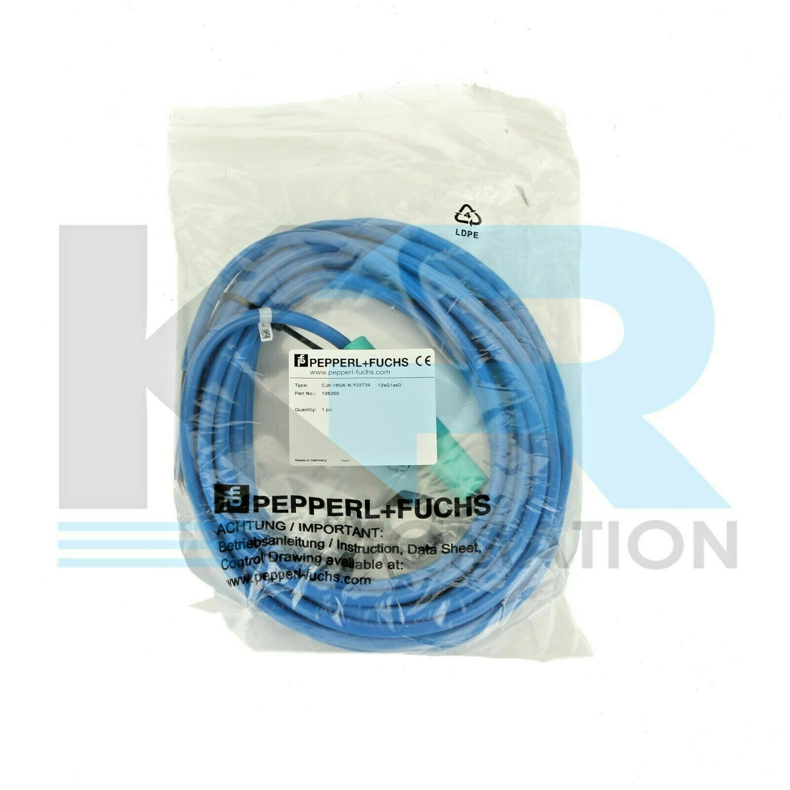 NEW Pepperl+Fuchs CJ6-18GK-N-Y22734 Compacitive Proximity Sensor