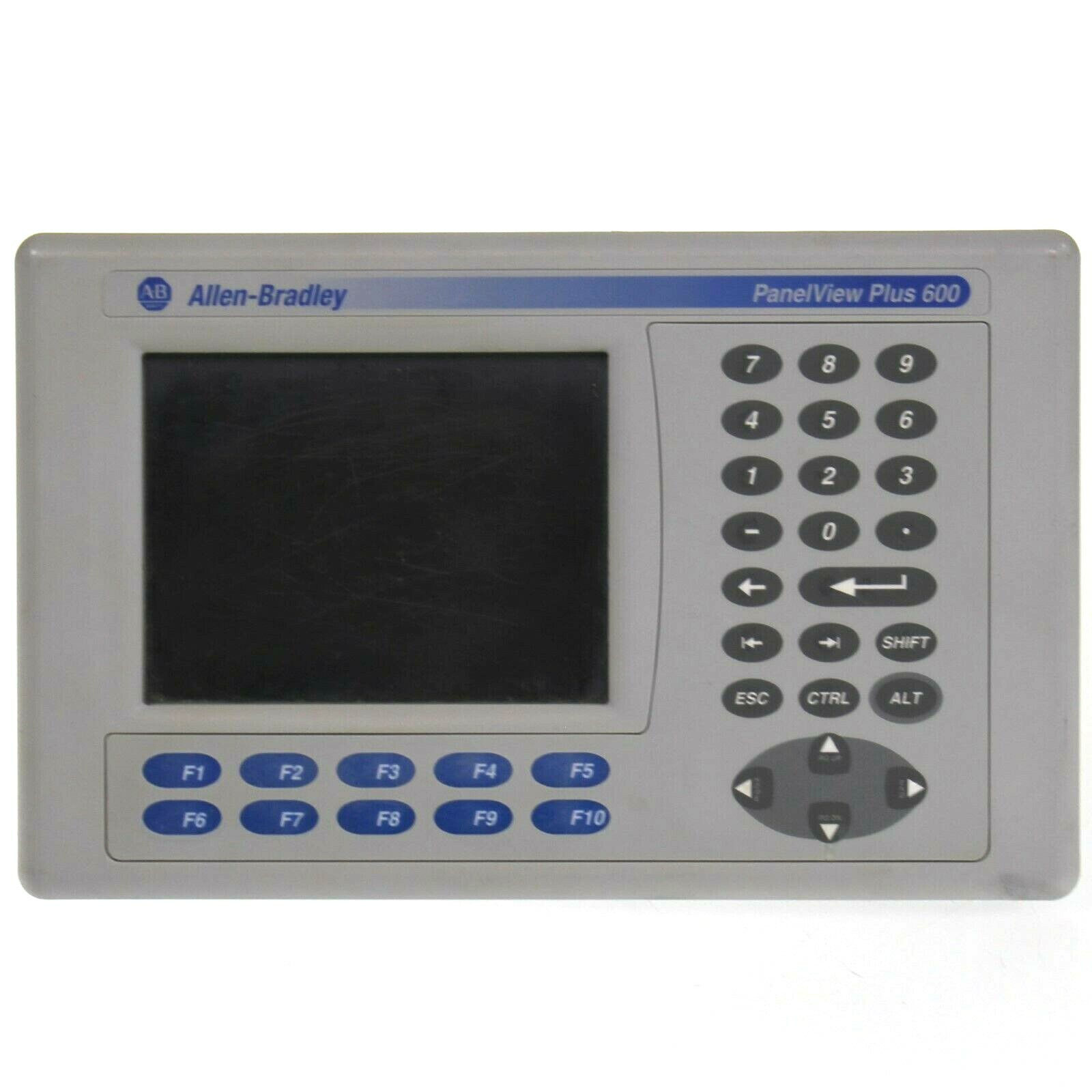 Allen Bradley 2711P-B6C1A /C PanelView Plus 600 With 2711P-RN1 Remote I/O