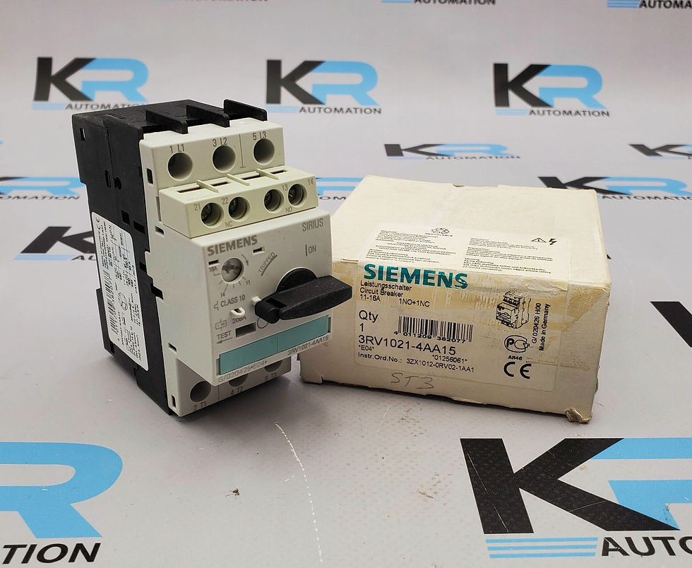 Thumbnail: Siemens 3RV1021-4AA15 Sirius Circuit Breaker 400-690V 11-16A