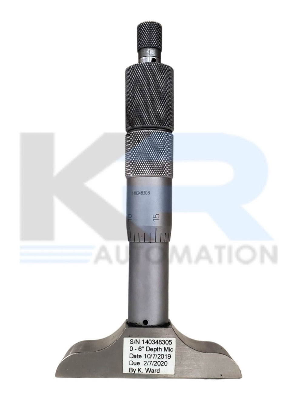 Thumbnail: Westward 140348305 Depth Micrometer Set 0-6" .001" Resolution *READ*