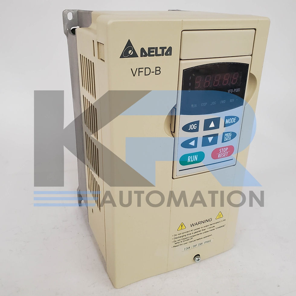 Thumbnail: NEW Delta Electronics VFD022B21A VFD-B AC Drive 240V 3Ph 11A 3HP 4.2kVA