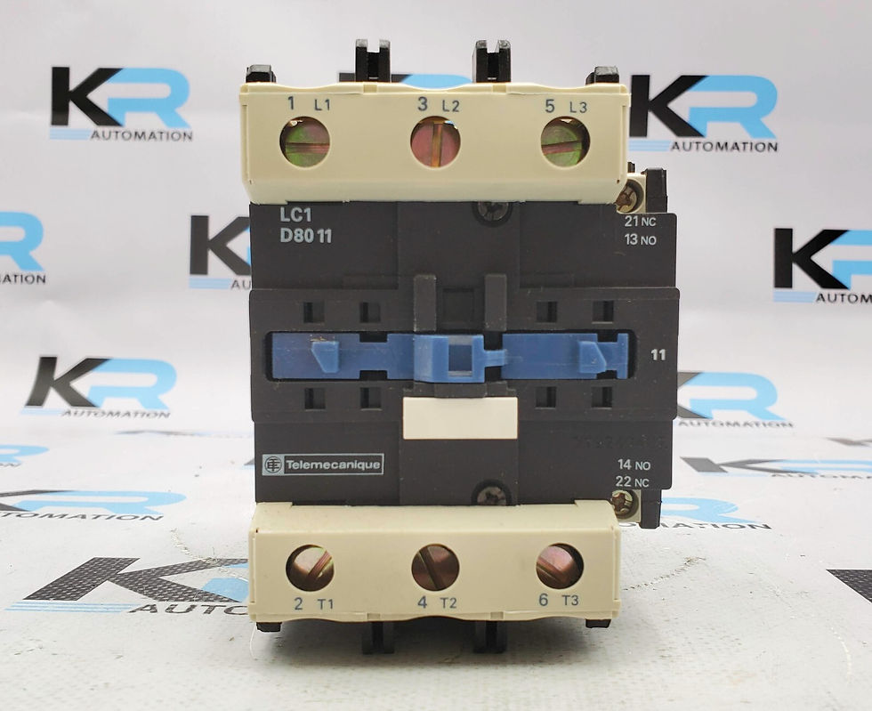 Thumbnail: NEW Telemecanique LC1D8011G6 Contactor 120V 60Hz