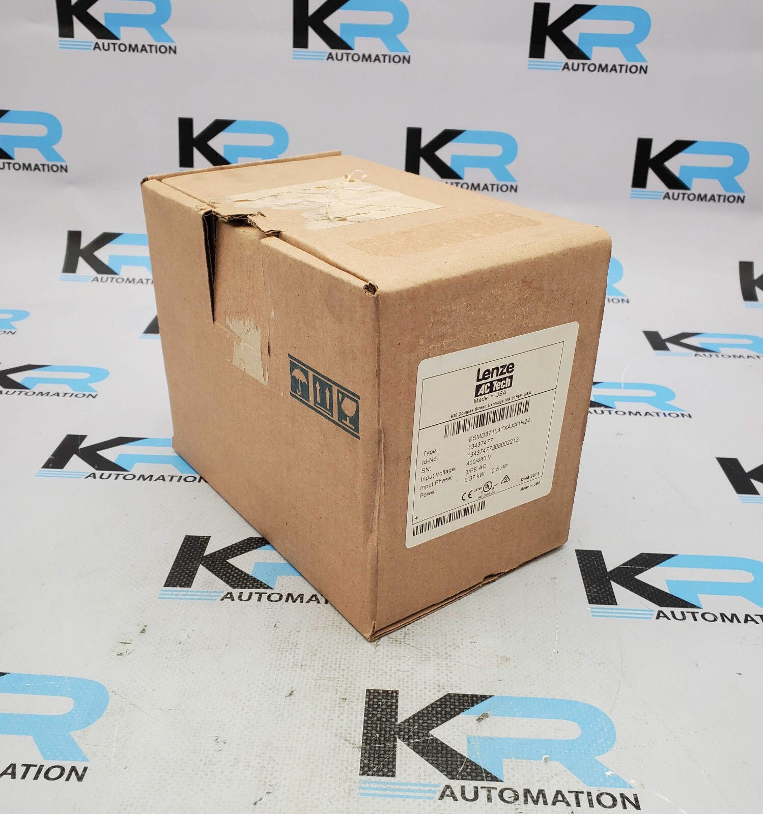 NEW Lenze 13437477 AC Tech Frequency Converter 3PH 400/480V 1.6/1.4A 50/60Hz