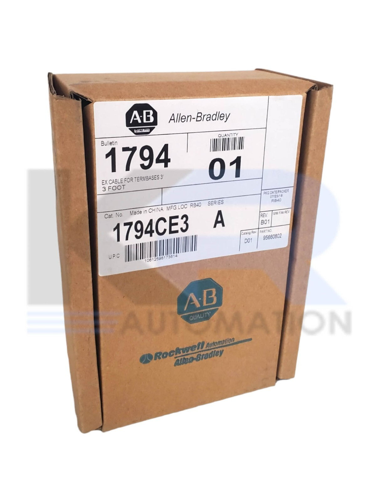NEW Allen Bradley 1794-CE3 /A Flex I/O Extension Cable For Termbases 150VAC