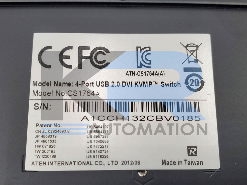 Thumbnail: NEW ATEN CS1764A CubiQ 4-Port USB DVI KVMP Switch