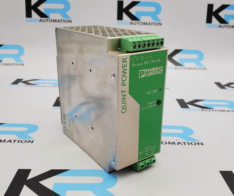 Phoenix Contact Quint-PS-100-240AC/24DC/5 Din-Rail Power Supply 100-240VAC
