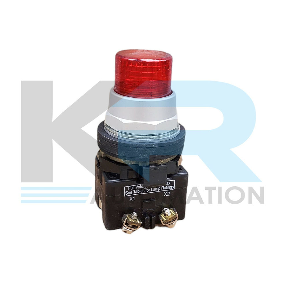 Thumbnail: NEW Eaton HT8GBRV3 /A1 Illuminated Push Button 24V AC/DC