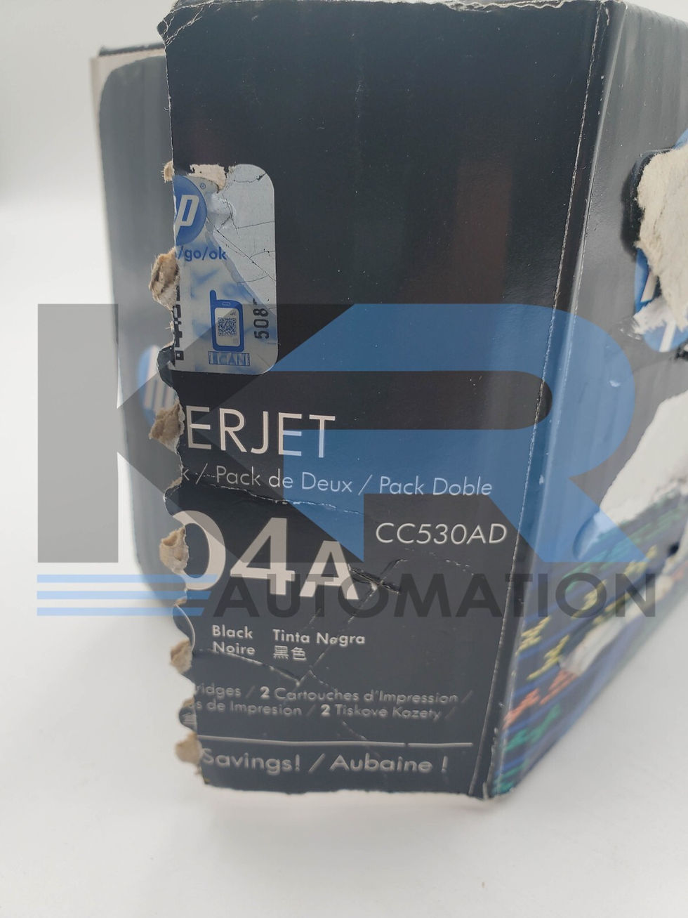 Thumbnail: NEW HP CC530AD LaserJet 304A Black Toner Print Cartridge