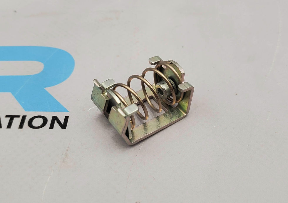 Thumbnail: Weidmuller 1712311001 KLBUE 4-13.5SC Wiring Terminal Retaining Clamp (Box Of 10)