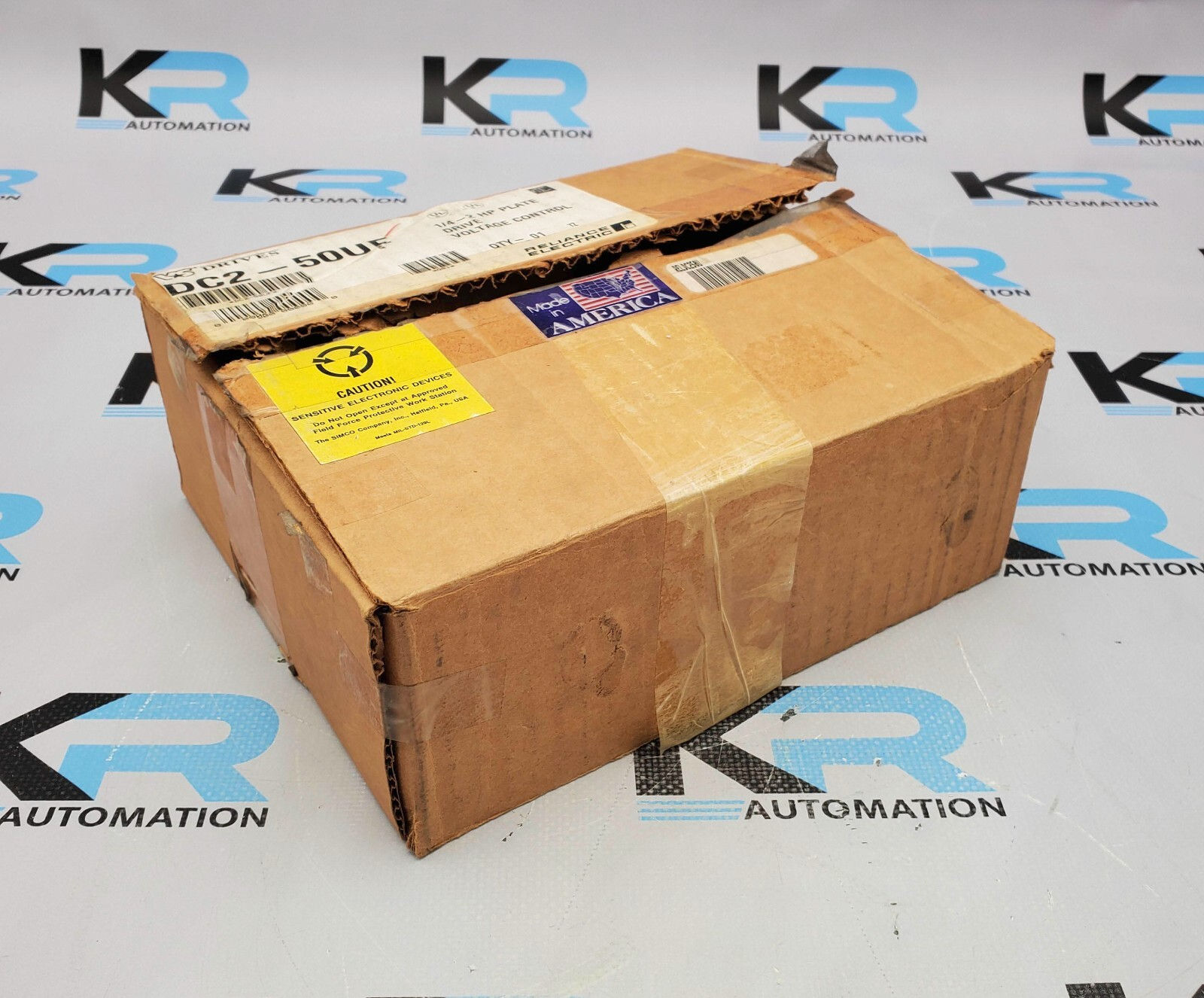 NEW Reliance Electric DC2-50UF DC Motor Controller 115/230V 12.5A 1.0/2.0HP