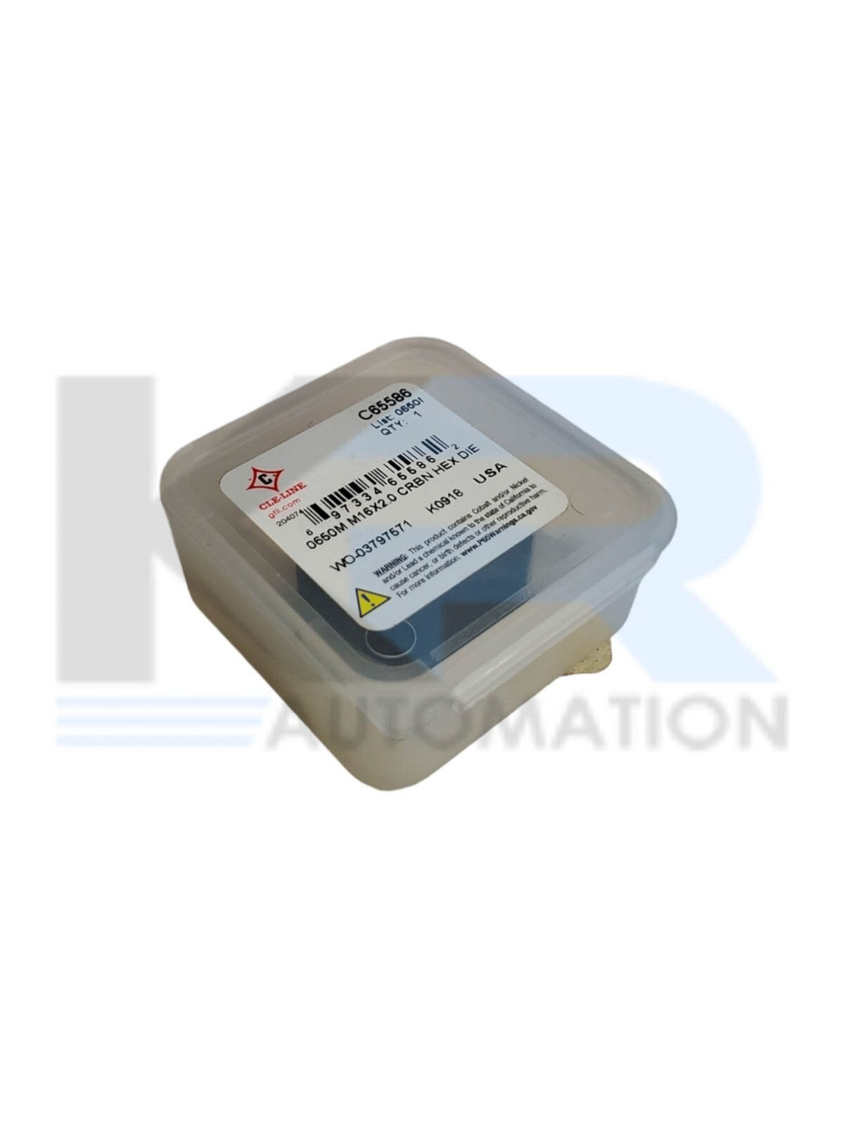 NEW Cleveland C65586 Cle-Line Carbon Hexagon Rethreading Die 0650 M16-2.00