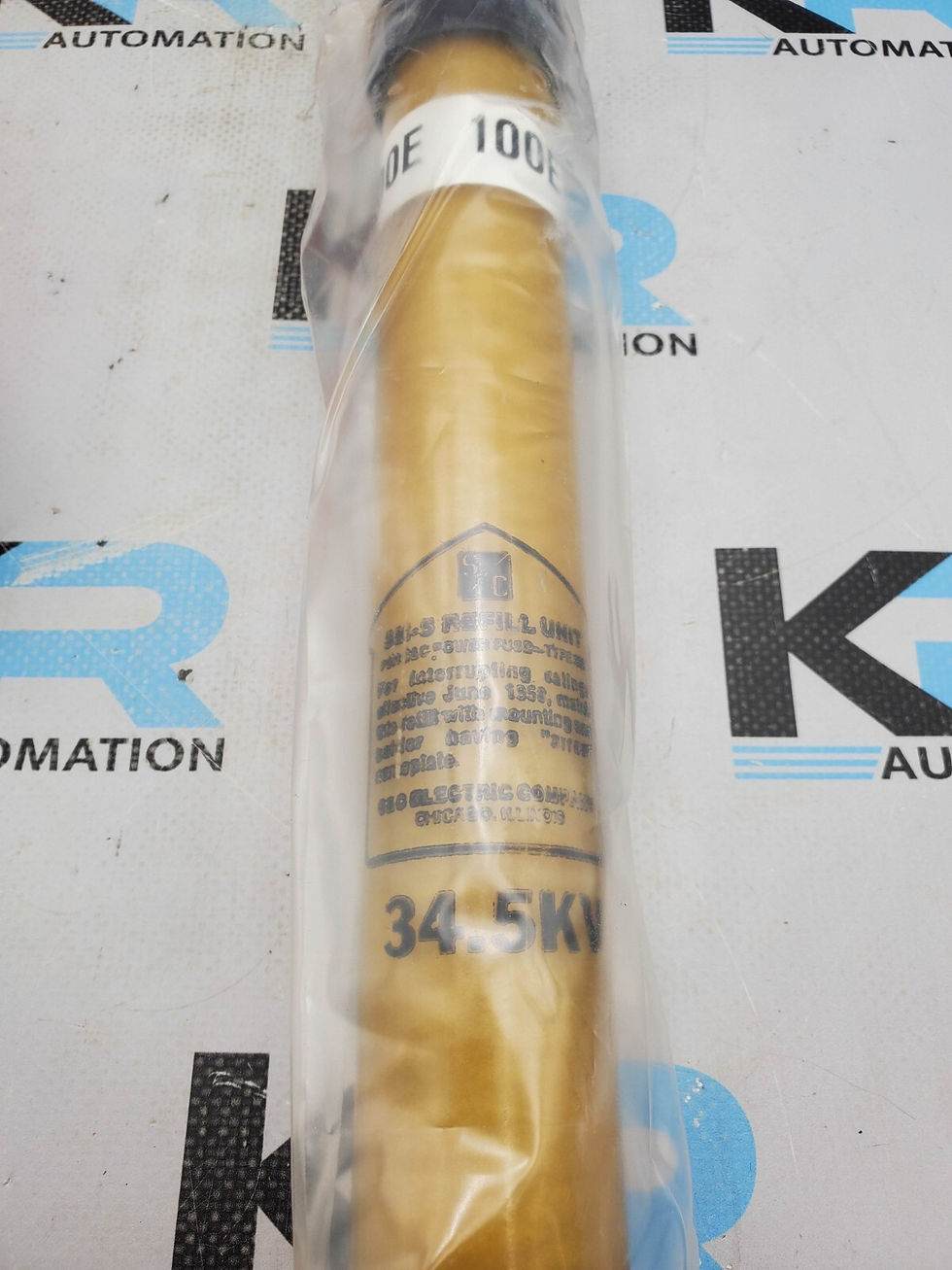 Thumbnail: NEW S&C Electric 134150R4 SM-5 Refill Fuse Unit 100E Amps 34.5KV