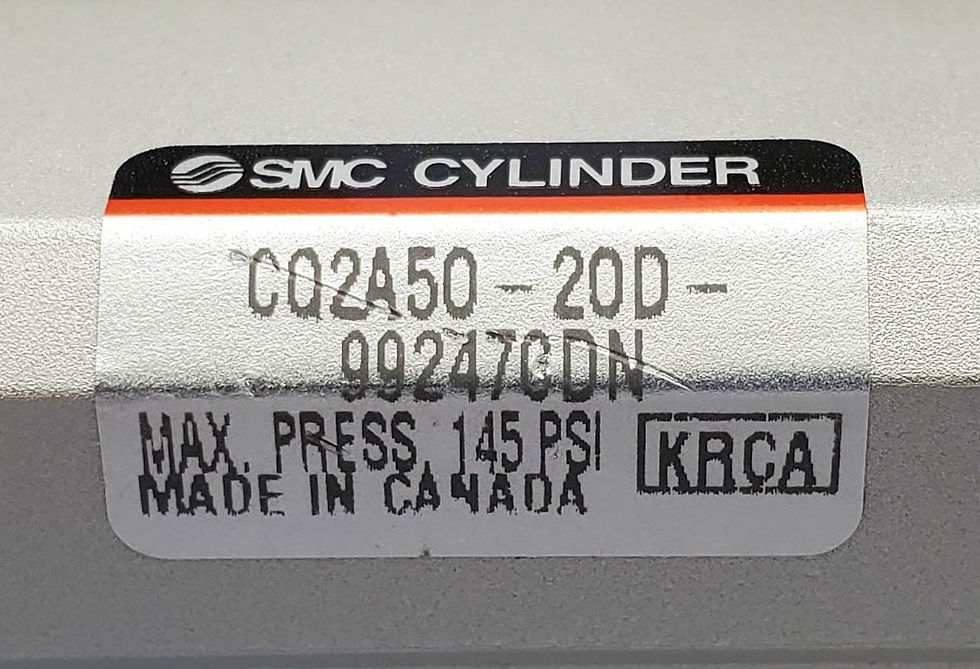 Thumbnail: SMC CQ2A50-20D-99247CDN Pneumatic Cylinder 145 PSI