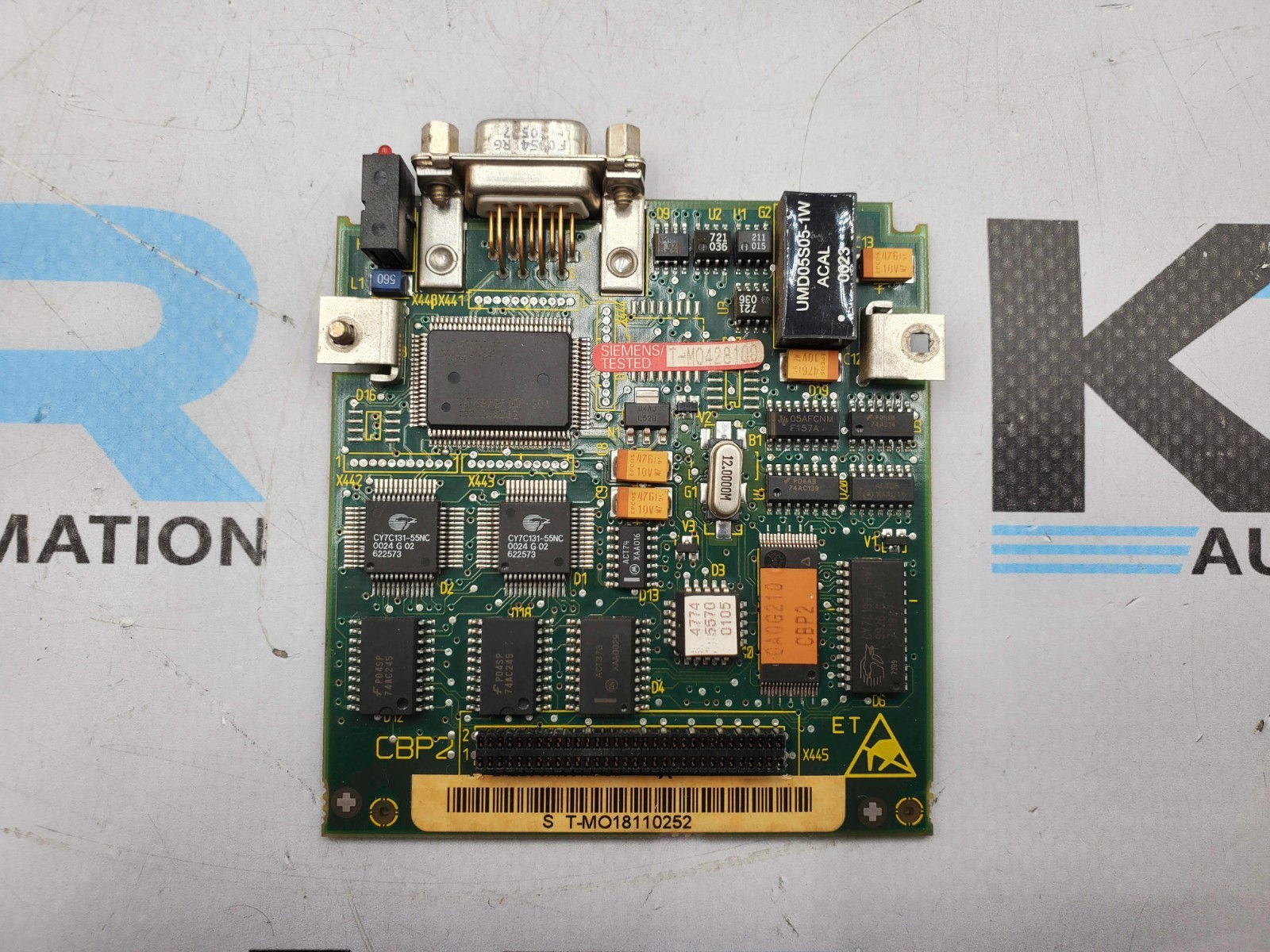 Siemens 6SE7090-0XX84-0FF5 MasterDrives Control Communications Interface 94V