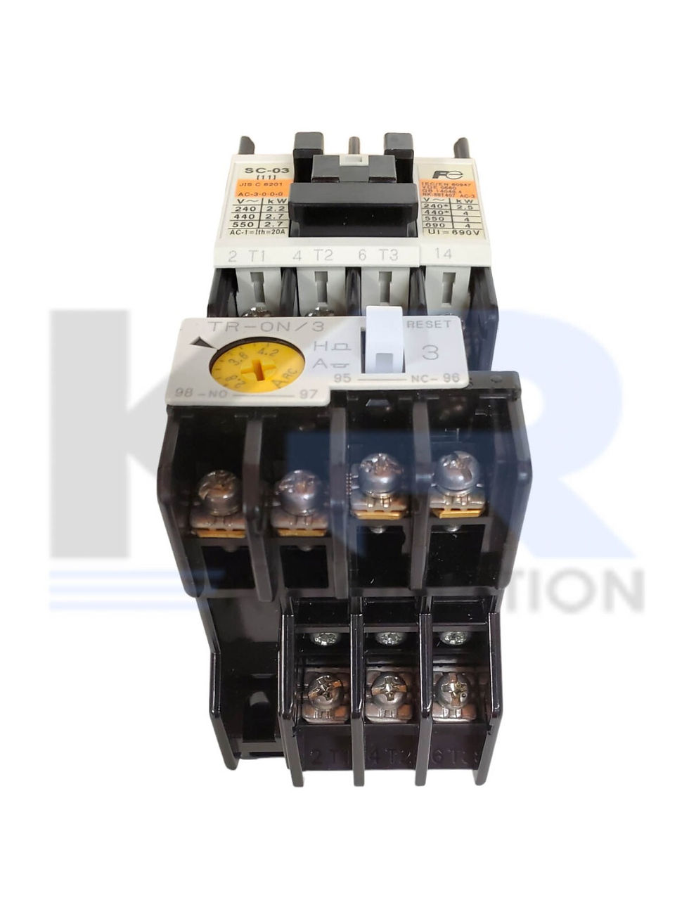 Thumbnail: NEW Fuji Electric SW-03/3H Magnetic Switch 110-130VAC 50/60Hz 0.75kW