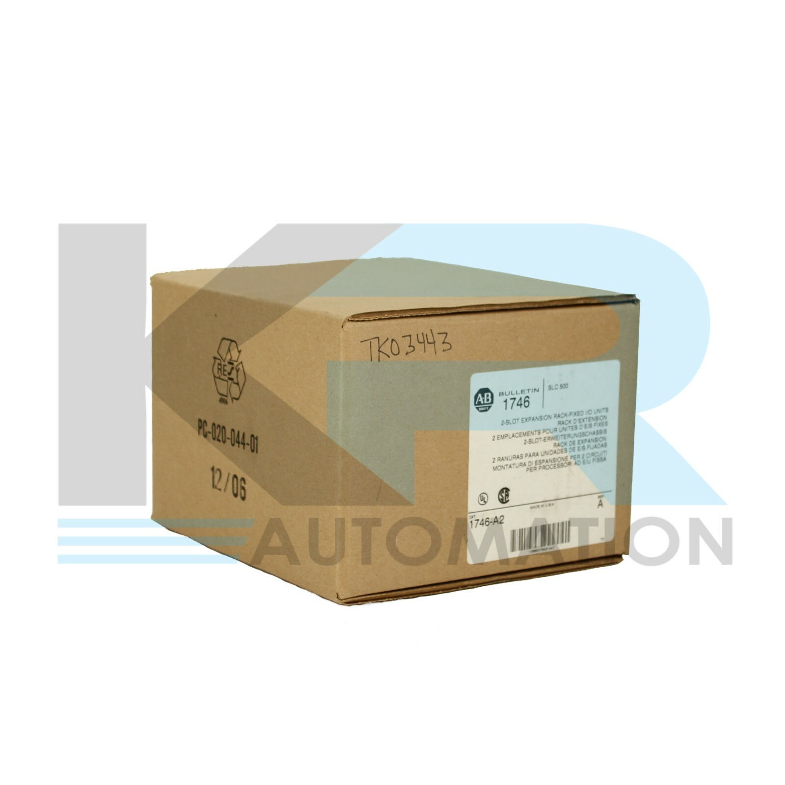 NEW Allen Bradley 1746-A2 /A SLC 500 2 Slot Fixed Expansion Rack