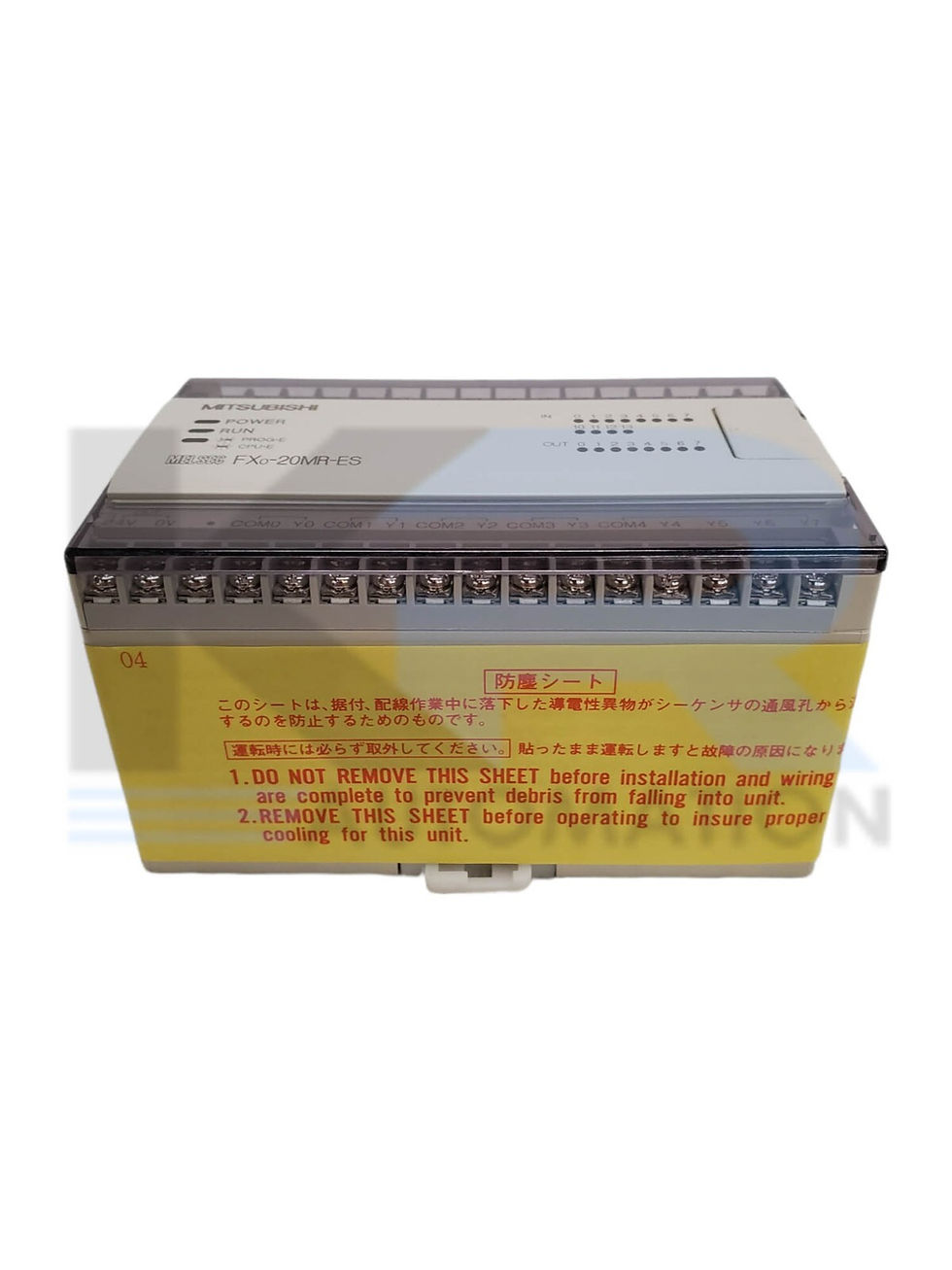 Thumbnail: NEW Mitsubishi FX0-20MR-ES/UL Melsec PLC Brick Programable Controller 100/240VAC