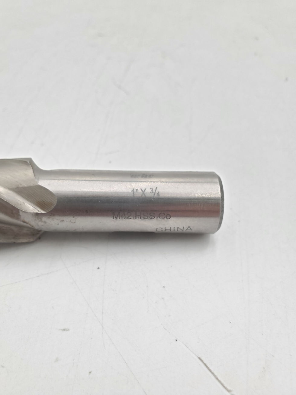 Thumbnail: MHC 1" x 3/4" M42 HSS End Mill