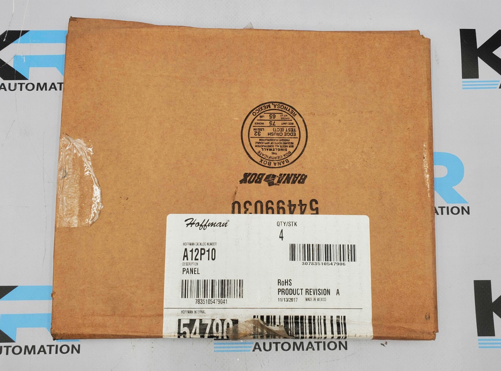 Hoffman A12P10 Enclosure Panel Box Of 4