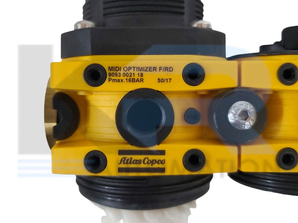 Thumbnail: NEW Atlas Copco 9093 0021 18 MIDI Optimizer Filter/Regulator + Lubricator *READ*