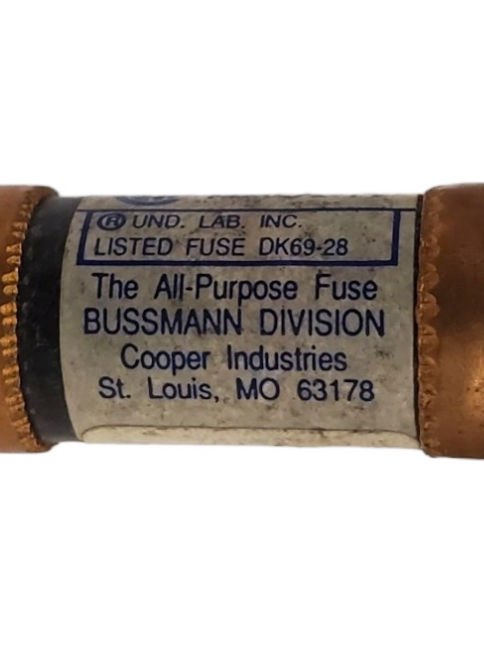 Thumbnail: NEW *LOT OF THREE* Bussmann FRN-R-1 Fusetron Time Delay Dual Element Fuse 1A
