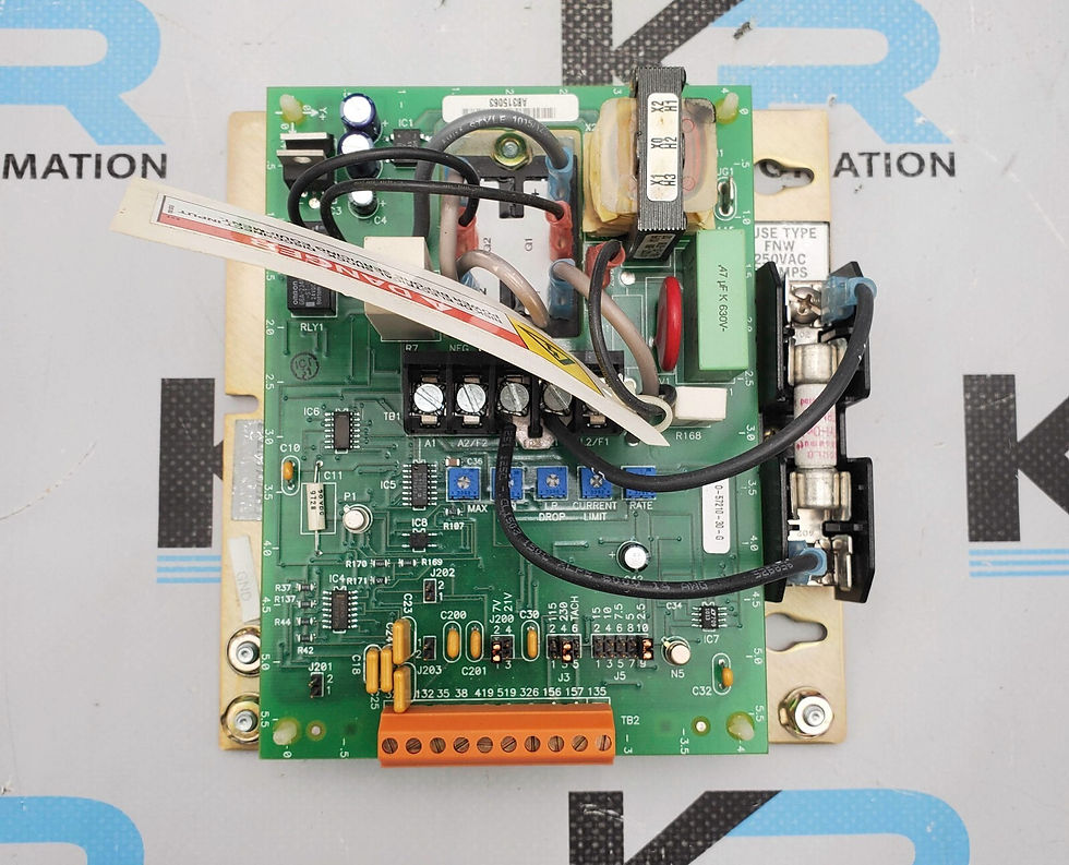 Thumbnail: NEW Reliance Electric DC2-50UF DC Motor Controller 115/230V 12.5A 1.0/2.0HP