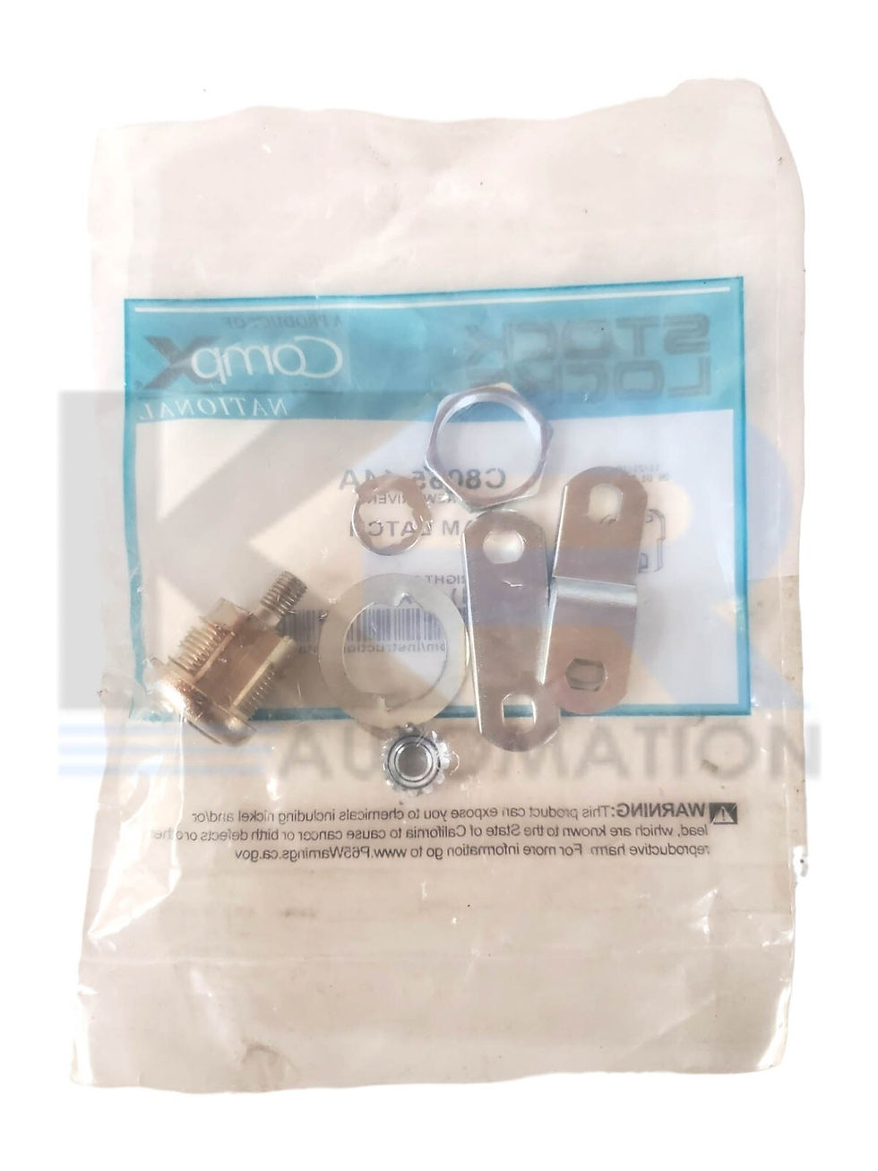 Thumbnail: NEW SEALED *LOT OF 2* CompX National C8065-14A Keyless Slotted Cam Lock 4TXY5