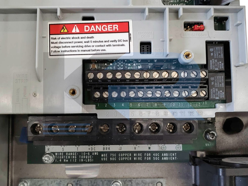 Thumbnail: Allen Bradley 20AD022A0AYNANC0 PowerFlex 70 AC Drive 3Ph 480V 15HP 22A
