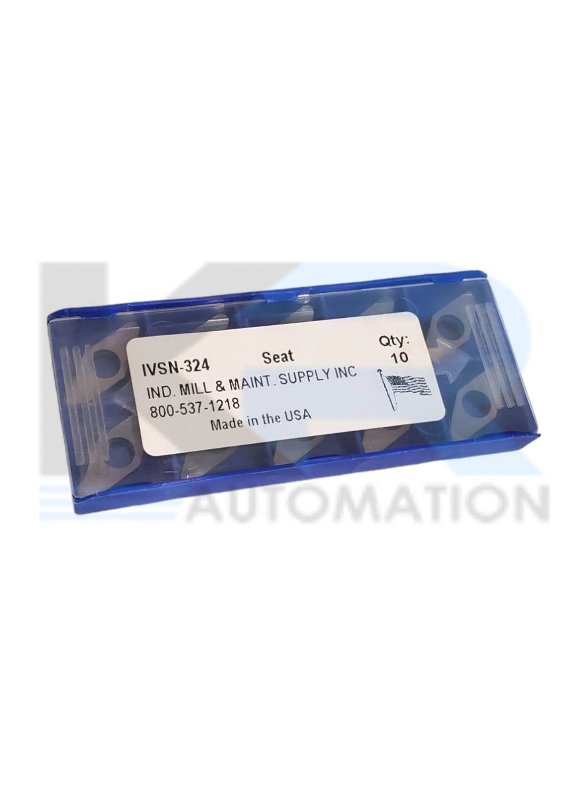 NEW Ind. Mill & Maint IVSN-324 Carbide Shim for Indexables 3/8" (Pack Of Ten)