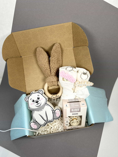 Handgefertigter Mini Plüschbär In Box - Motivationsgeschenk Mit Karte