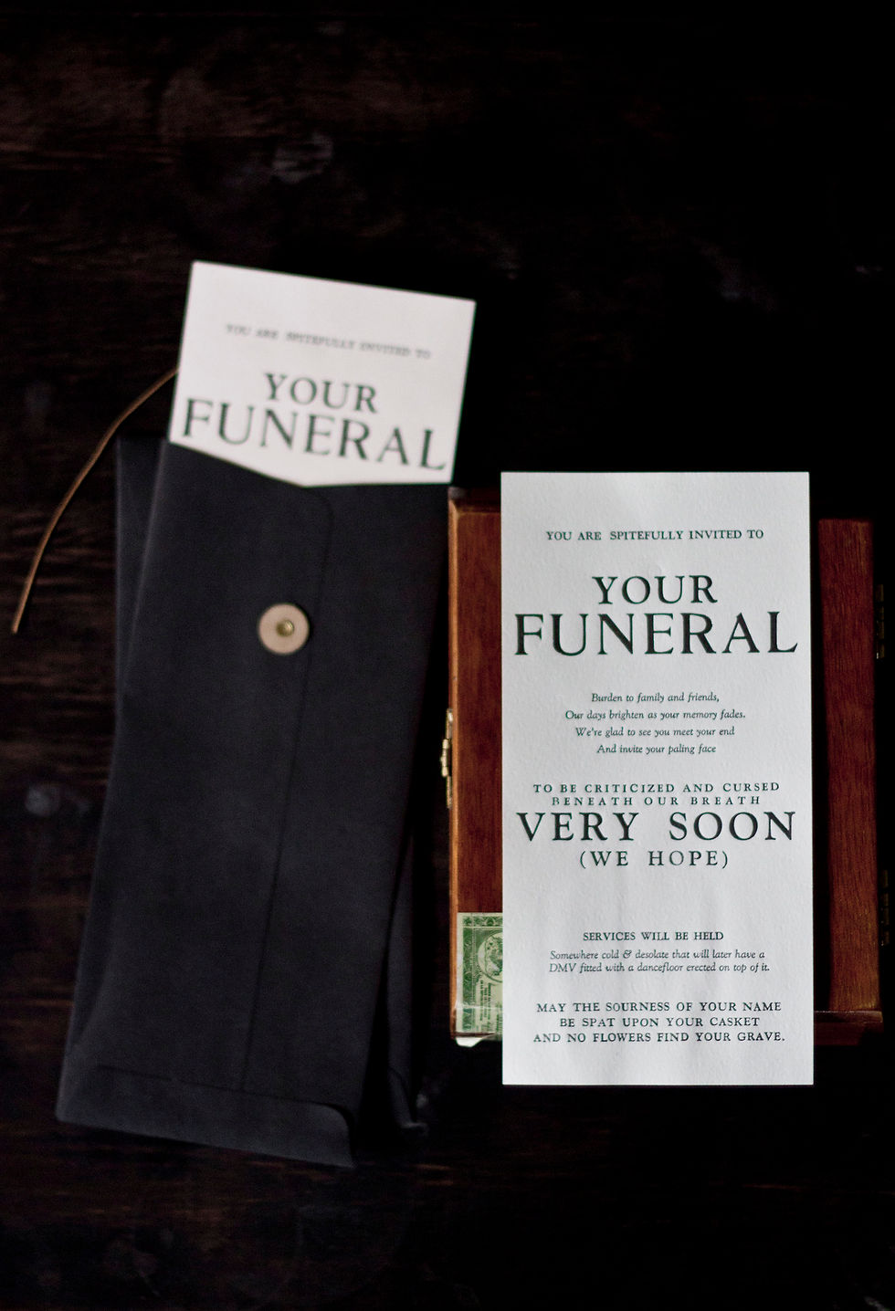 Funeral Invitation 2