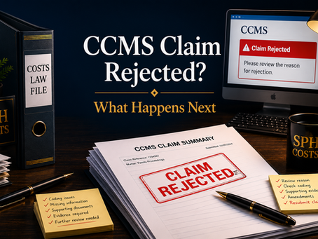 CCMS Claim Rejected – What Happens Next?