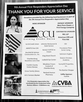 THANK YOU CVBA MEMBERS