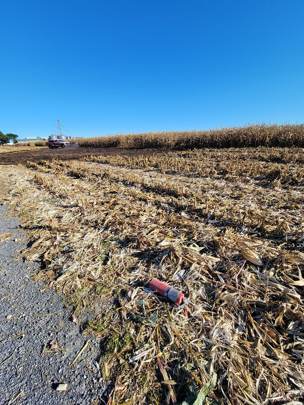 Williamsport Pike Vehicle/Field Fire