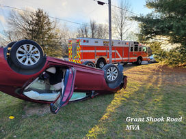 SMOKE, ODORS, FIRE AND A CRASH