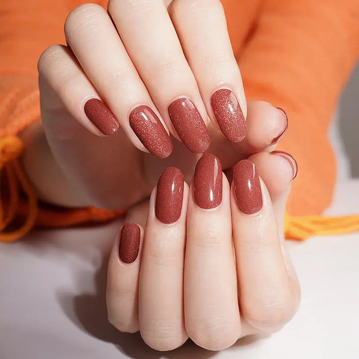 Miniaturbild: UV Gel Folie CatEye Caramel