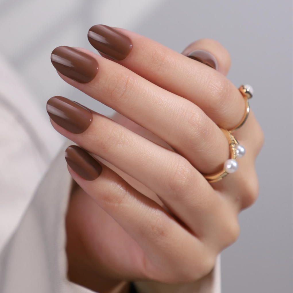 Pure Gel Press on Nails Chocolate
