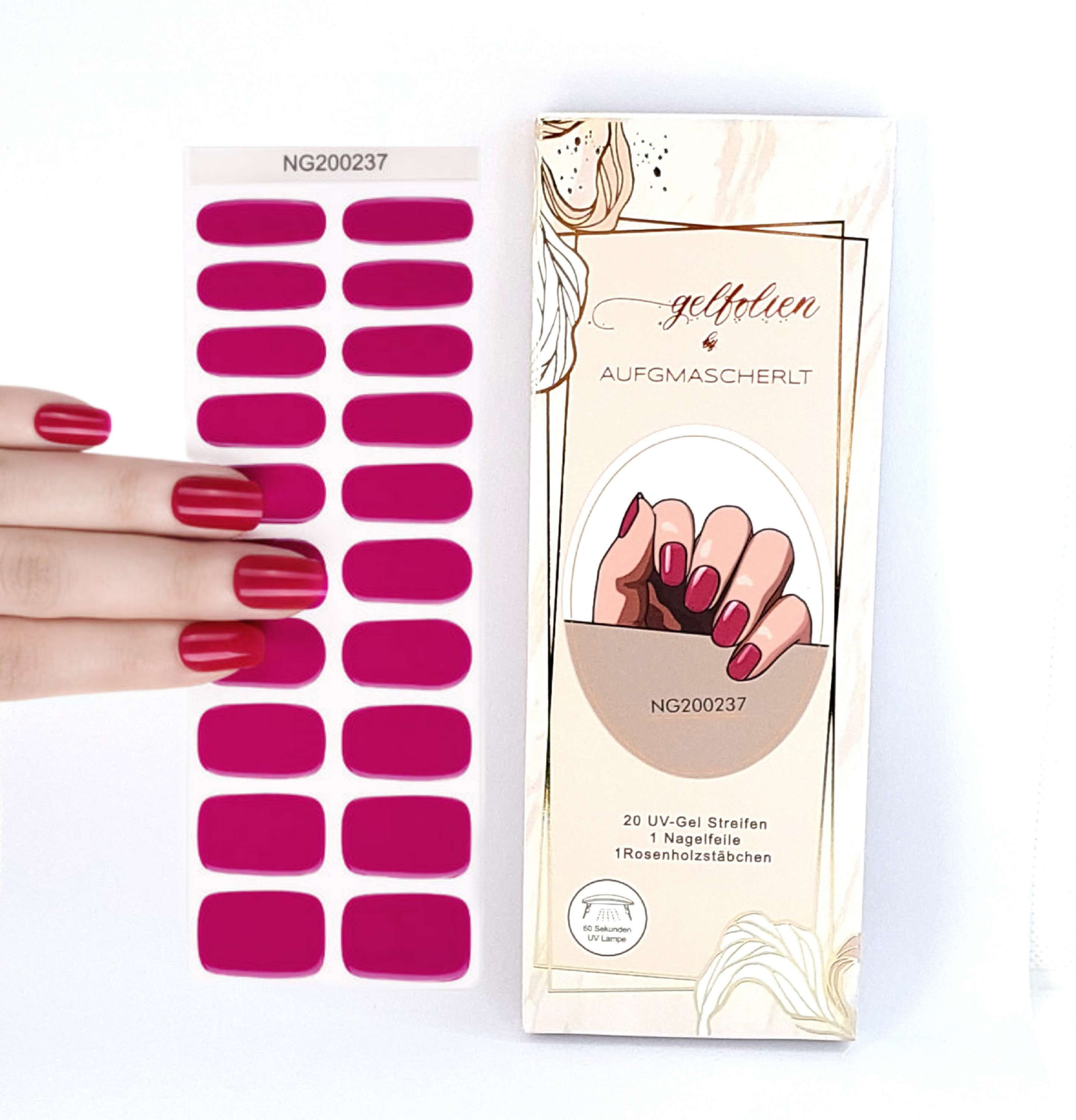 UV Gel Folie Sweet Berry