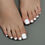 Miniaturbild: Pure Gel Press on Nails Pedi White