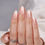 Miniaturbild: Soft Gel Press on Nail Shiny Nude