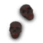 Skull bath bomb Halloween UK – spooky black fizzer