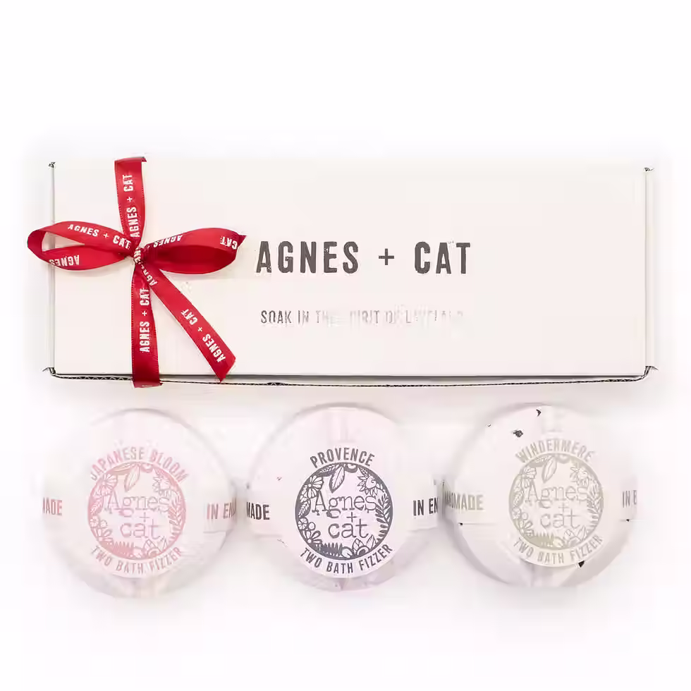 Agnes + Cat Lakeland Favourites Bath Fizzer Gift Set