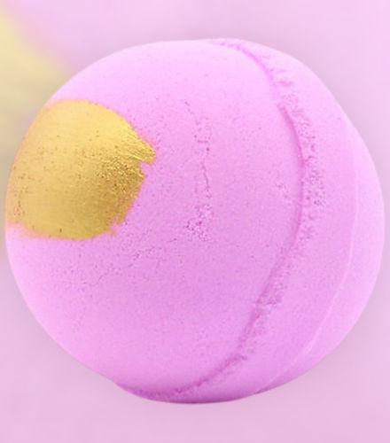 Jumbo Natural Bath Bomb - Pink Charlotte
