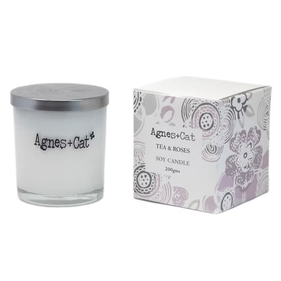 Thumbnail: Tea and Roses Soy Wax Votive Candle