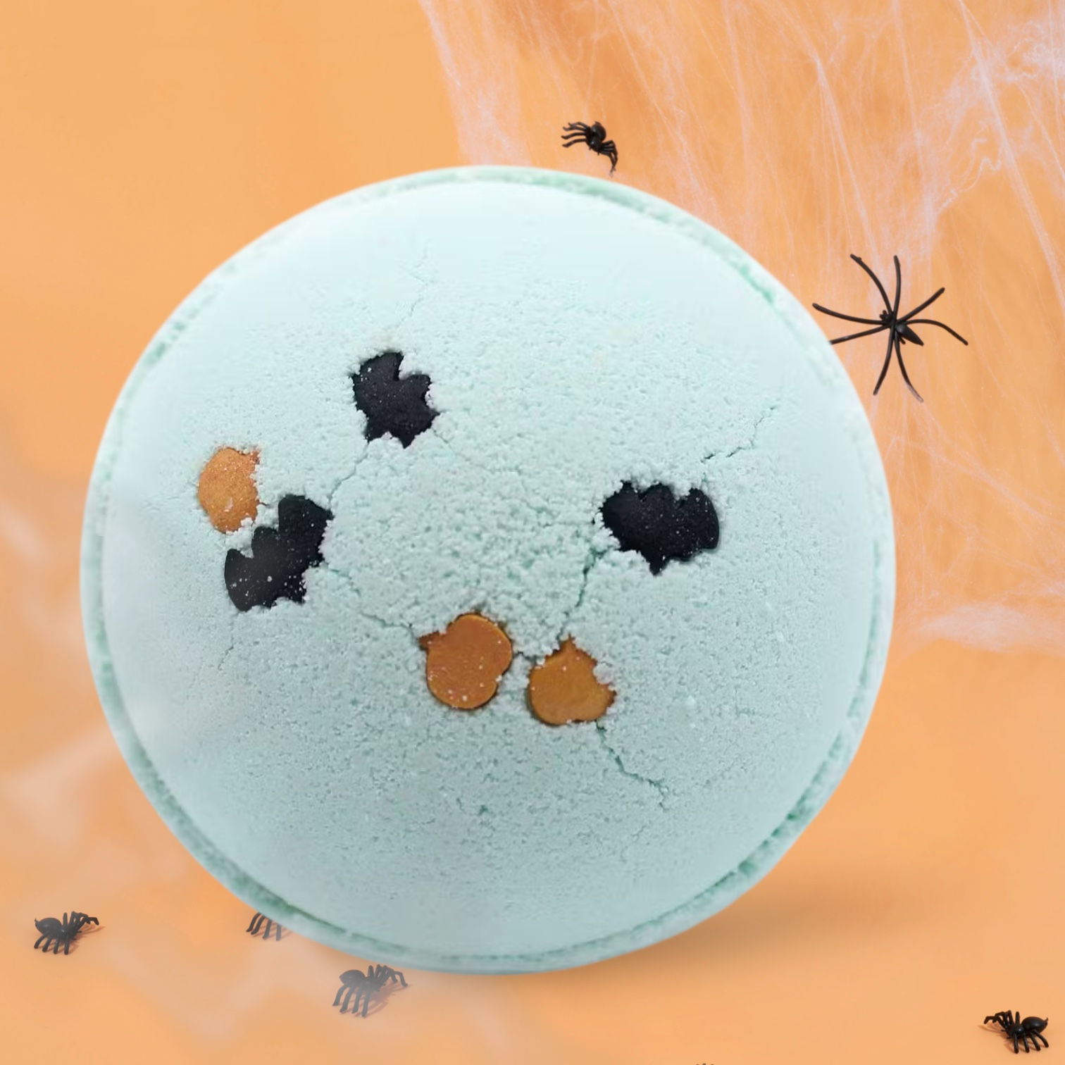 Coconut and lime Halloween bath bomb UK