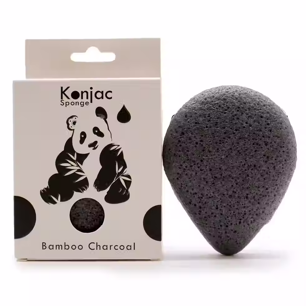 Eco-friendly Konjac sponge for oily and acne-prone skin