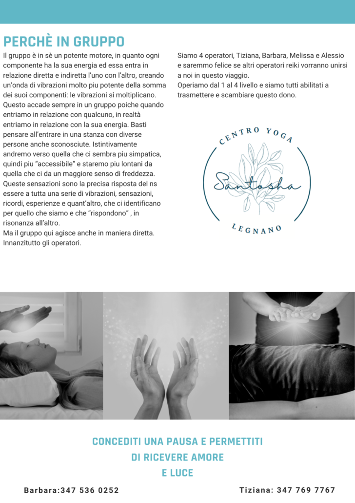 Pagina informativa del Laboratorio Reiki 