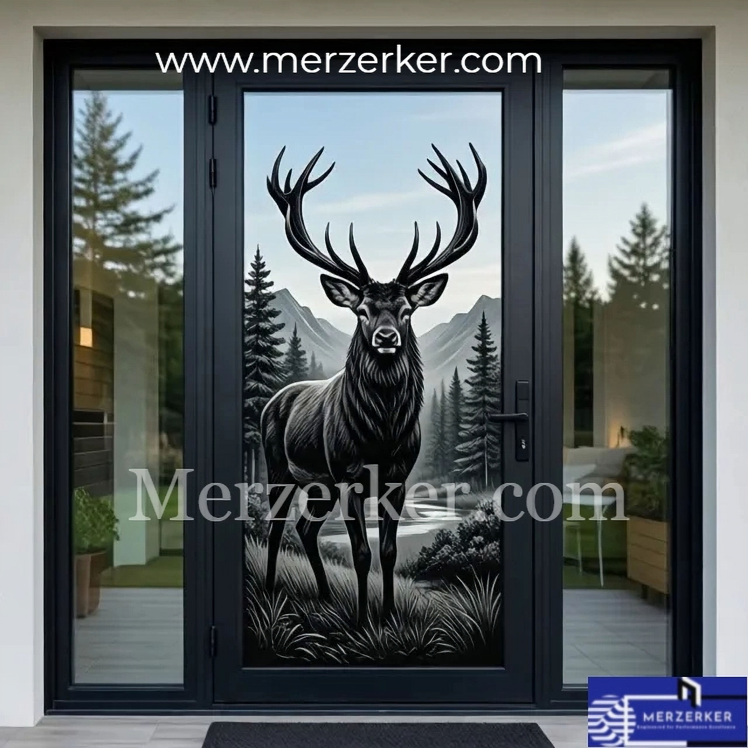 The Deer and the Forrest Doors