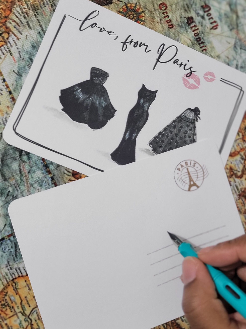 Thumbnail: "Love, from Paris" Travel Postcard