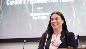 MP Atwin tables petition in House of Commons to ban toxic chemical glyphosate